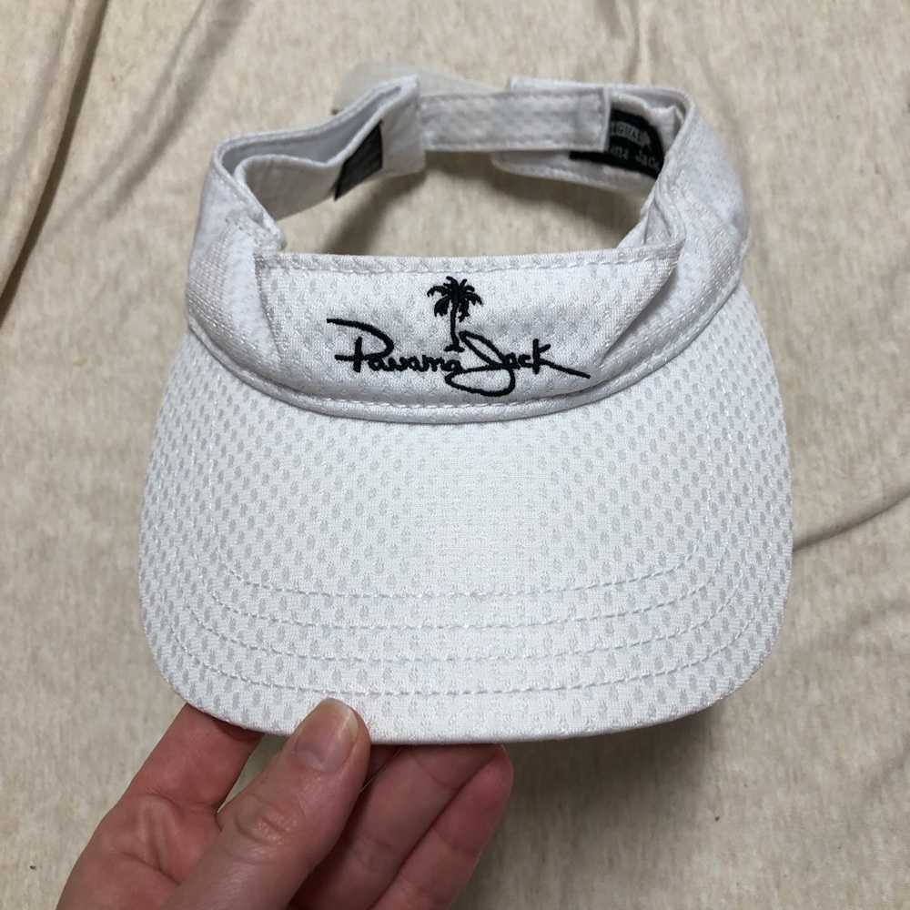 Panama Jack Visor Sporty Tennis Preppy Resortwear Running Golf Adjustable - Picture 1 of 6